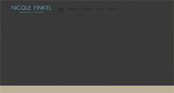 Desktop Screenshot of nicolefinkel.com.br
